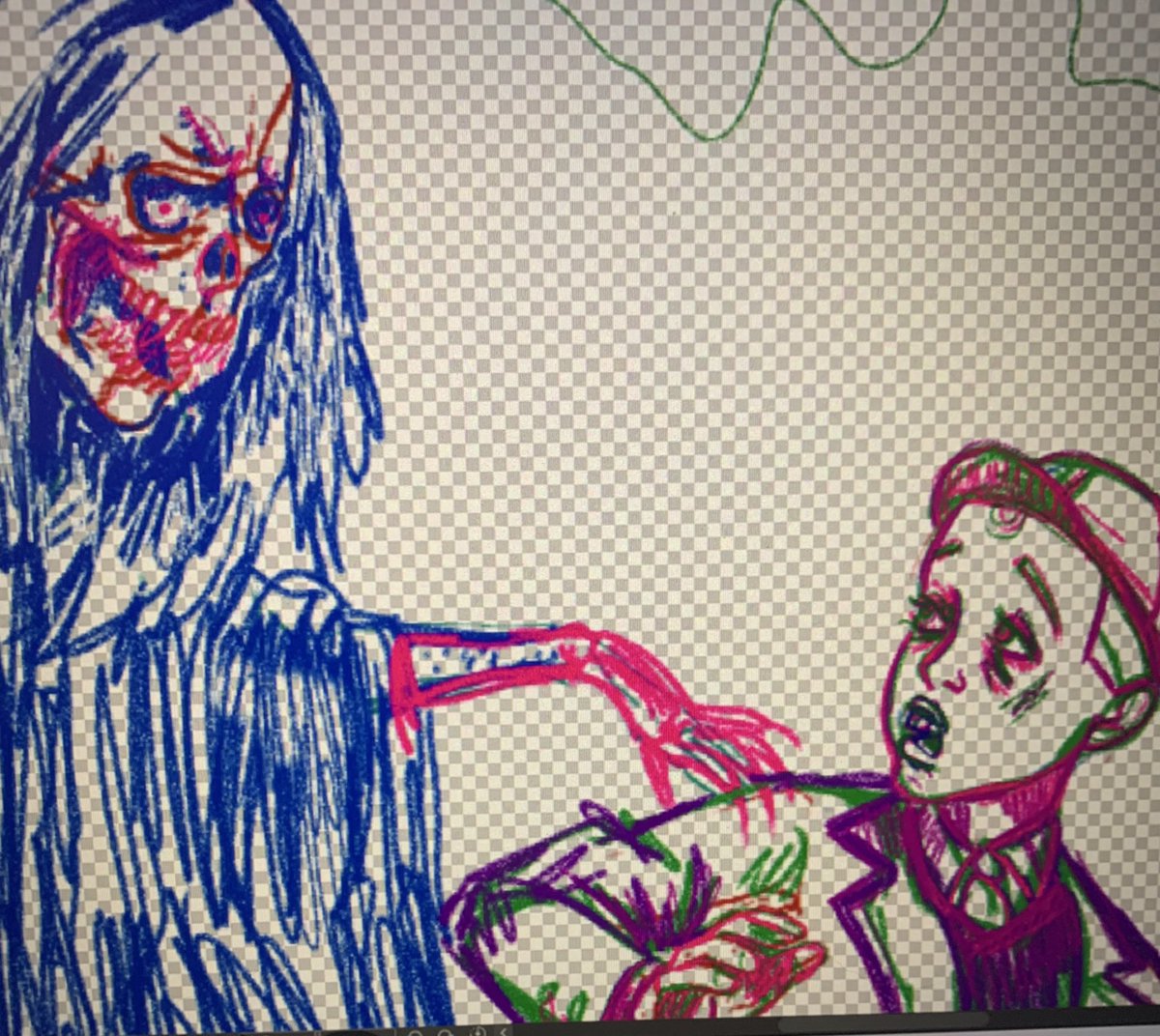 wearediamant's tweet photo. Worked on the cover for the redraw of Whatever you do. Iβll be working on AP as well this week for the next update. #horror #horrorcomics #vampires #vampirehunting #webcomics #globalcomix https://t.co/ucoVHbKGPy