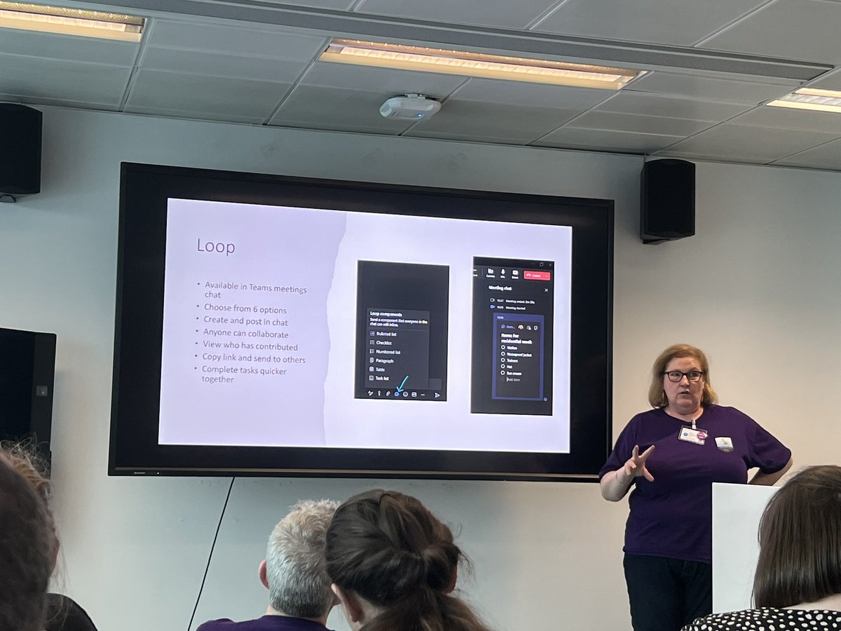 MrsHMacGregor's tweet photo. Our #MIEEHoolie2022 afternoon has begun and @RosJLee is talking about #MicrosoftO365 updates! #Assignments and #Loop in @MicrosoftTeams, #Files in @SharePoint , #TranslatorApp creating live captions in @msonenote! Fantastic digital tools!
#TeamMIEEScotland https://t.co/yH6yRMV6pL