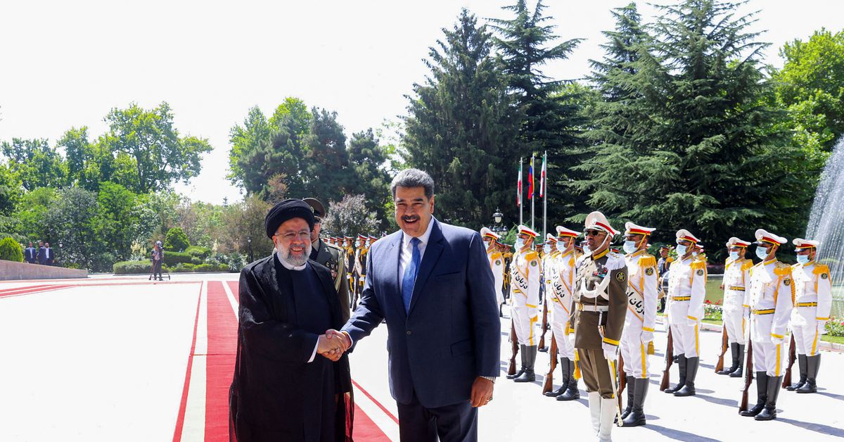 Iran and Venezuela sign 20-year cooperation plan reut.rs/3xFJ7Sc