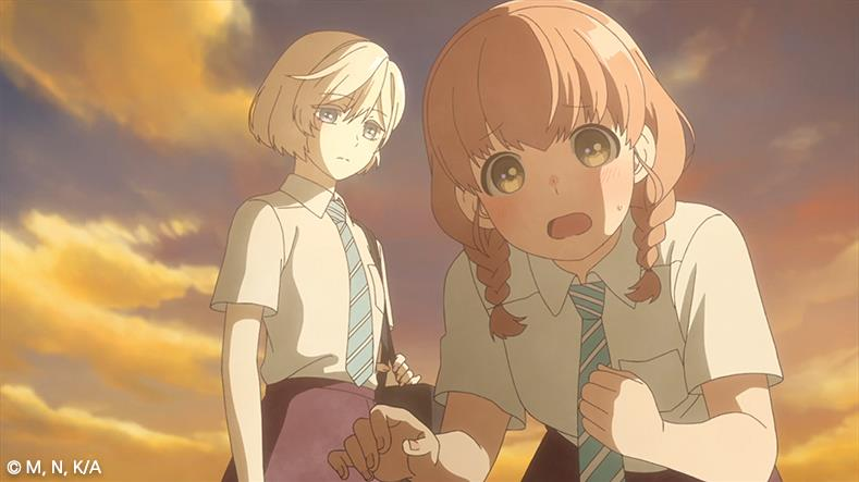 (제보) <애니메이션, 드라마, 만화> 거친 계절의 소녀들이여 ★★ 주의 : 남선생, 남고생. 주황머리(모모코)가 백금발(스가와라)을 좋아함. 개인적으로...