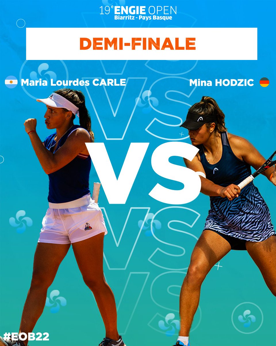 EOBiarritz's tweet photo. La première demi-finale a débuté sur les courts du Biarritz Olympique Tennis. 🎾
L’Argentine de 22 ans affronte l’allemande de 20 ans, pour une place en finale. 💪
Vous avez un pronostic ?
#TENNIS #TENNISFEMININ #ENGIEOPEN https://t.co/zufOFr0hGV