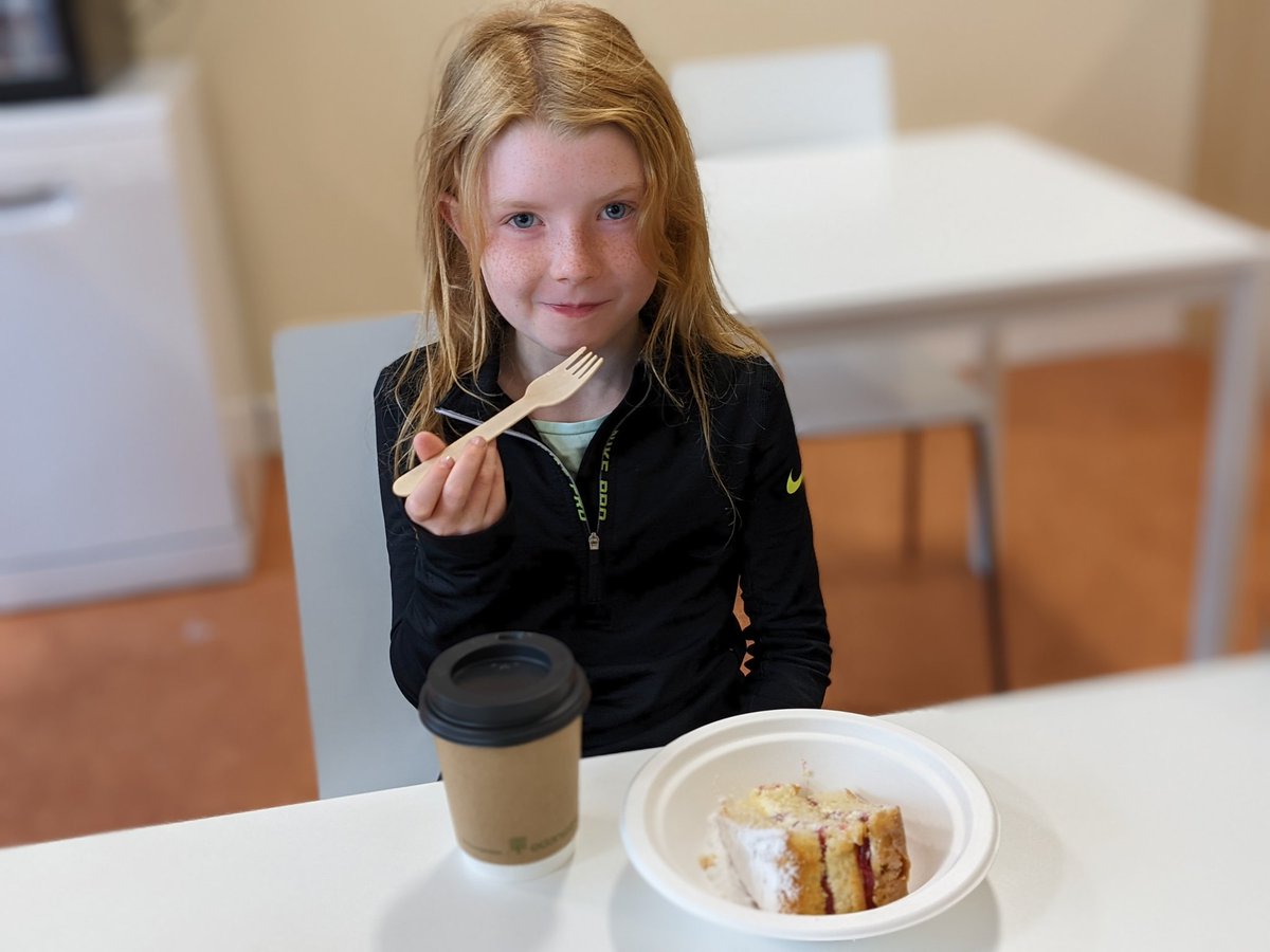 Lovely to see our cafe open to the community again this morning.

Thanks to our young helpers!

<a href="/Stirling_High/">Stirling High School</a>