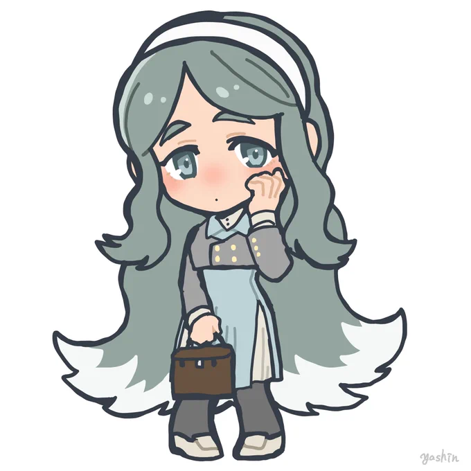 衝動が抑えられず描いたファンタジー学生キャラデザたち 