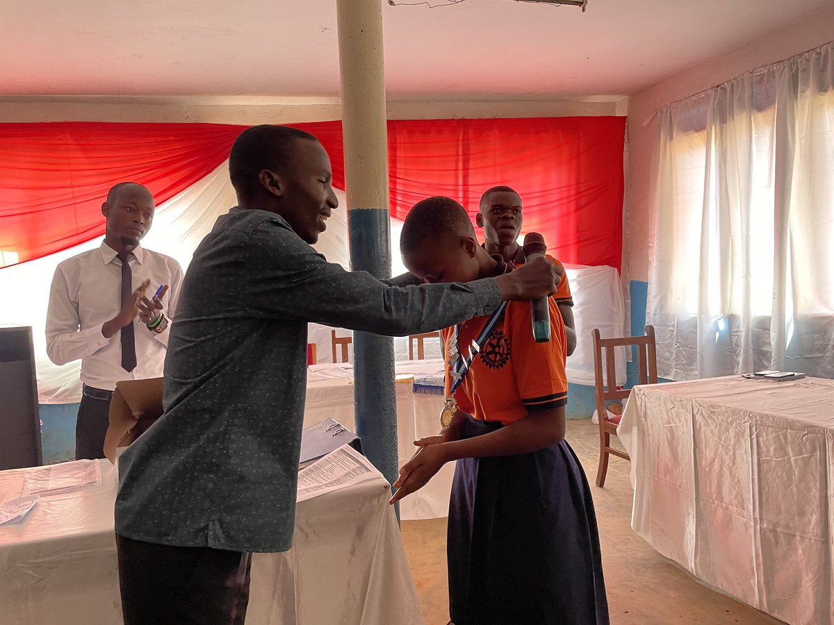 rctkampalasouth's tweet photo. This morning, we were with the Interact Club of Bishop Sisto Mazzoldi at the installation of President Elect Barbara Namulime.
We look forward to working with our sister club to develop leadership skills while discovering acts of service above self for our younger ones. https://t.co/MOPUzkZyEZ