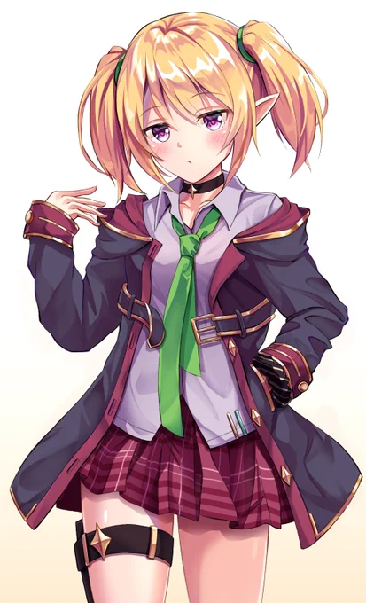 またまたクロエ描きました😂
#プリコネR 