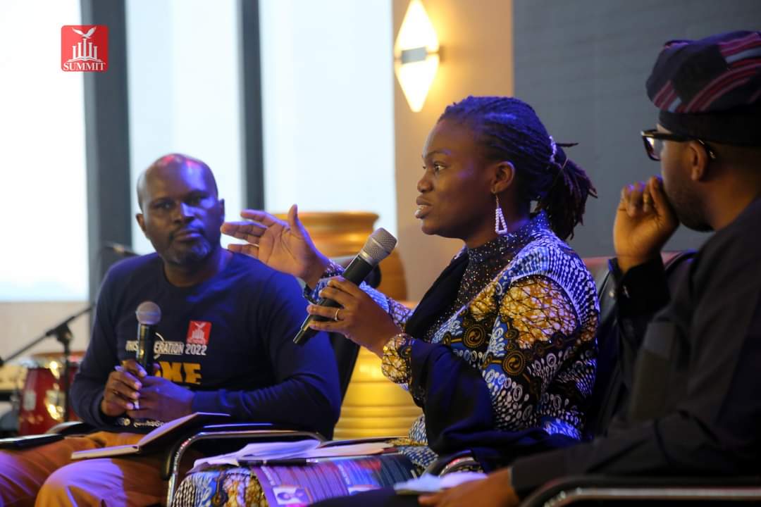 ThisGenNG's tweet photo. As a Christian, you should make impactful change and hold onto your values @AbiodunEssiet
#ThisGeneration
#TakeAStand
#ThisGenerationConference2022 https://t.co/SfAh0yrK9f