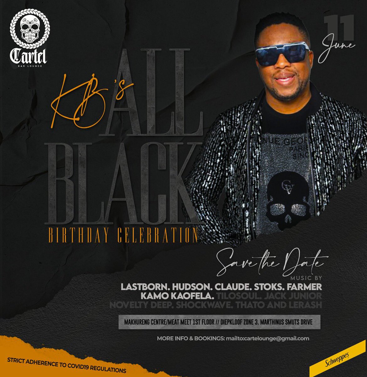 CartelBarLounge's tweet photo. 💀#AllBlack https://t.co/lohEy3HuFV
