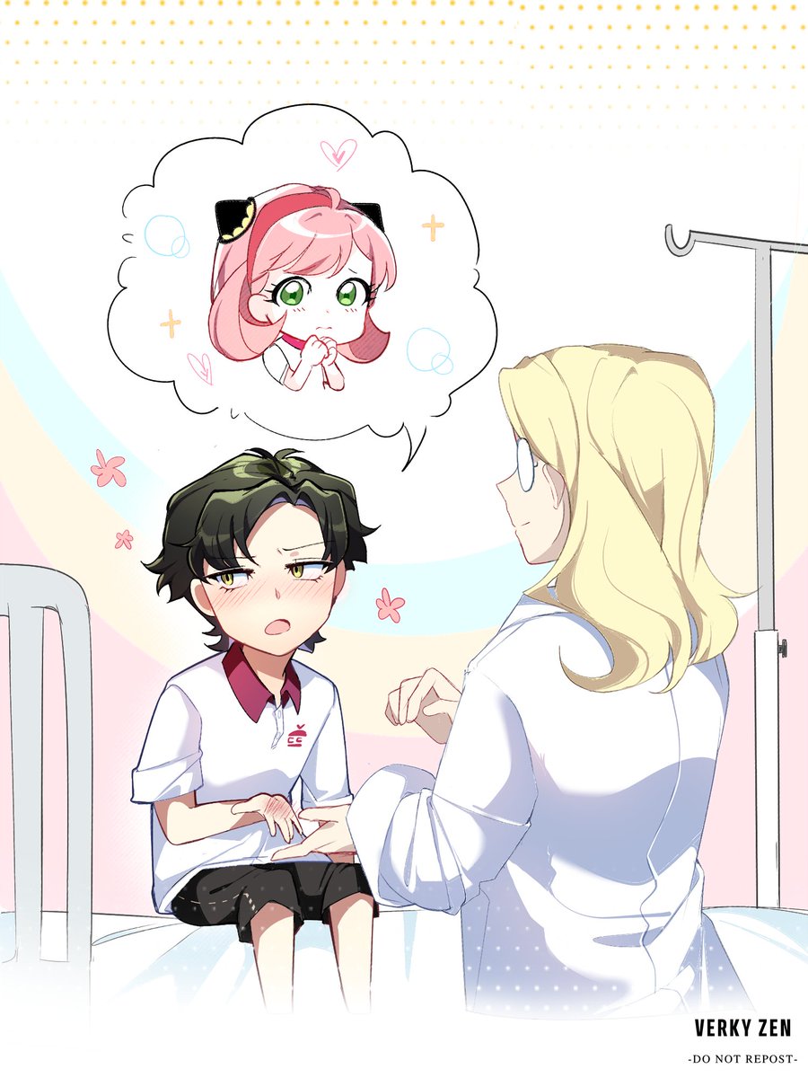 Verkyzen's tweet image. character development 👍

「#SPY_FAMILY #SPYxFamily #damianya  #スパイファミリー  #ダミアニャ  」