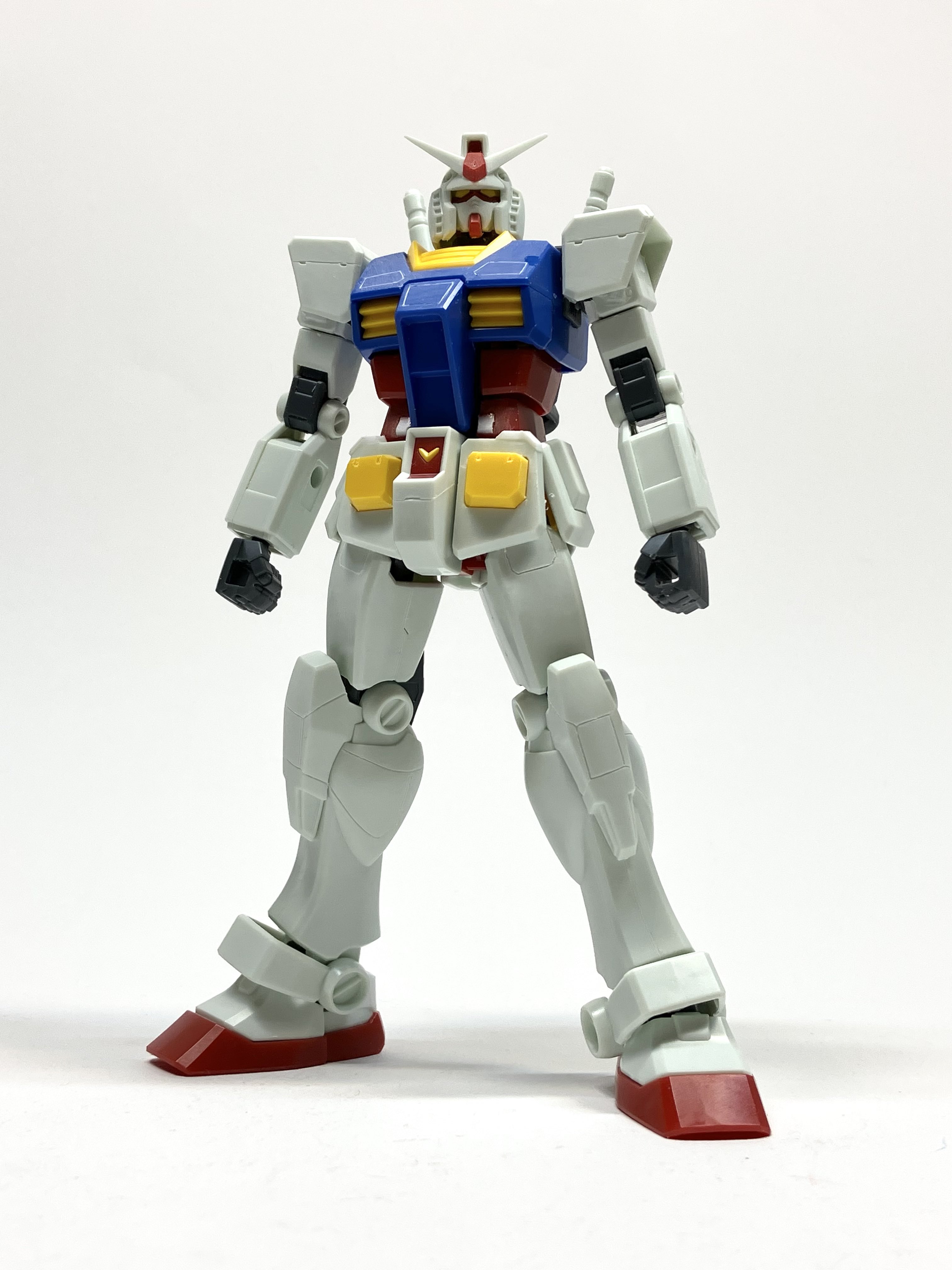 Zaku Kazu Egガンダム 首を1mm延長 腰のフロントアーマー上部に段差追加 ヘリウムコアの形状変更と凹 モールド追加 ふくらはぎ他にも徐々にスジ彫り追加 雰囲気変わってきたかと思います ガンプラ T Co Wdm7vuftzc Twitter