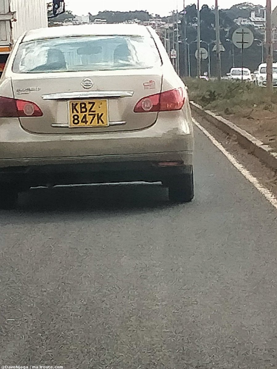 a3Route's tweet photo. 16:03 This car has knocked down a rider and passenger and is speeding towards Kikuyu on the Southern Bypass. @IG_NPS @DCI_Kenya  https://t.co/QWiBKeV5ZF via @DaveNjoga