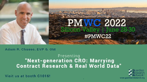 Proud to have GRN’s @adamchasse, Clinical Services, June 29, 1:30 pm, at Precision Medicine World Congress. His presentation will showcase RWD and advances in clinical research with deep data from EMRs. Visit us at booth C1016! bit.ly/3xFvKSj #RWD #PMWC22