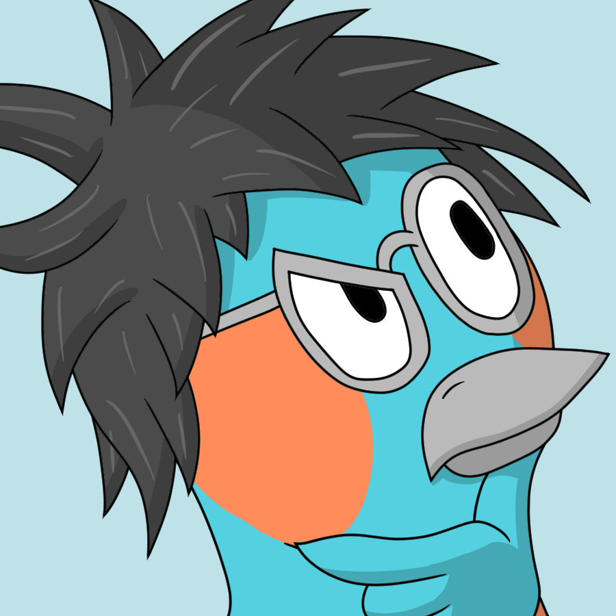 FinchsterDraws's tweet photo. Got my final mascot design chosen, still need to make character &amp; turnaround sheets, but I'm loving what's been done here. I just need to finish off my background! #CLIPSTUDIOPAINT #originalcharacter #originalproject #conceptart #characterdesign #sketchbookart #profilepic https://t.co/nuAecwMmti