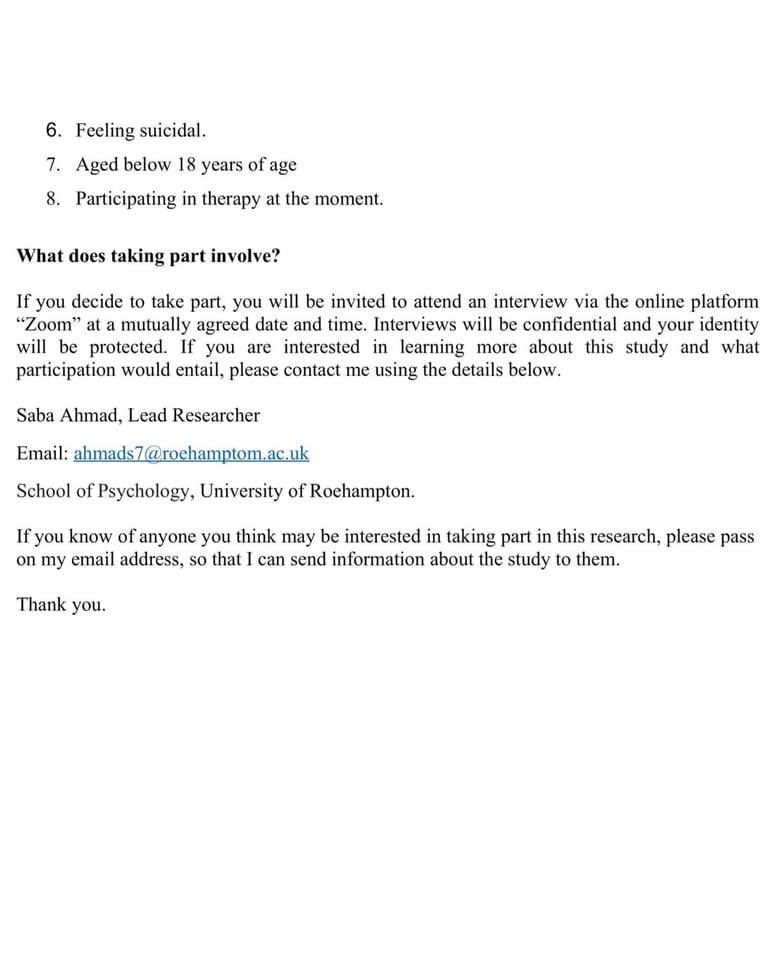 Adeel Ali (@adeelali01) on Twitter photo You don’t need to reply to me (if you dont feel comfortable)but please please get in touch with <a href="/SabaNeelam/">Saba Neelam</a> who really is making a difference with her research. Pass on to friends who you may know #MentalHealthMatters You don’t need to reply to me (if you dont feel comfortable)but please please get in touch with <a href="/SabaNeelam/">Saba Neelam</a> who really is making a difference with her research. Pass on to friends who you may know #MentalHealthMatters