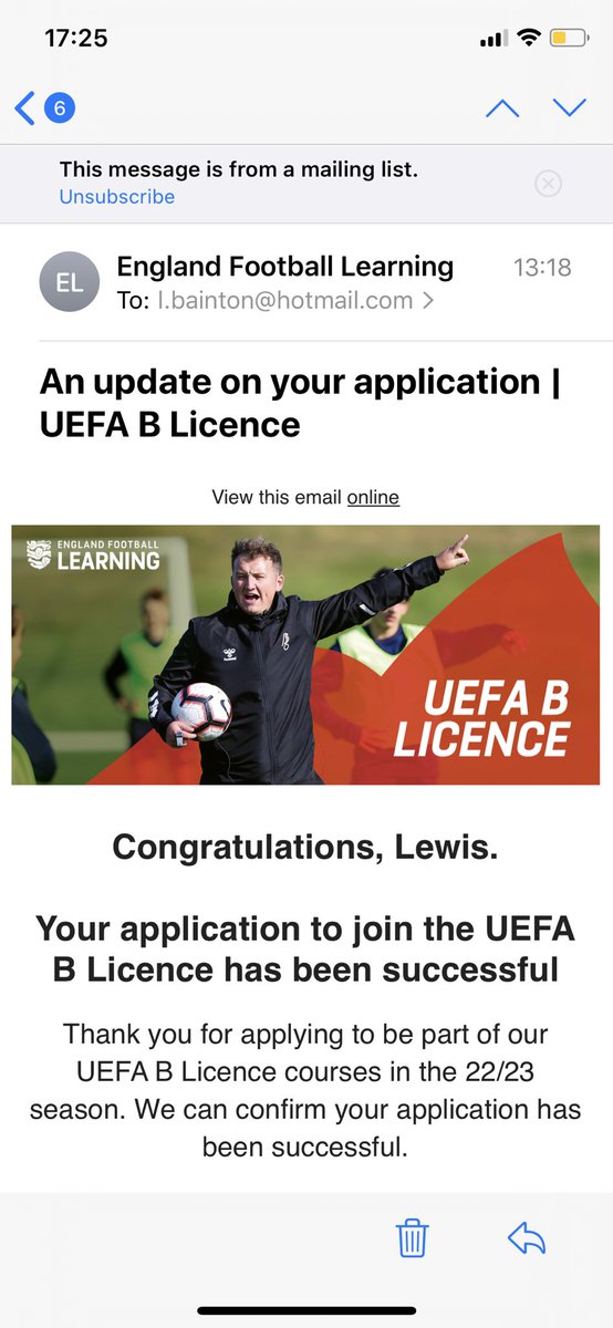 MrBaintonPE's tweet photo. Beyond excited to finally get onto the UEFA B course! https://t.co/p5X1u5rqf8