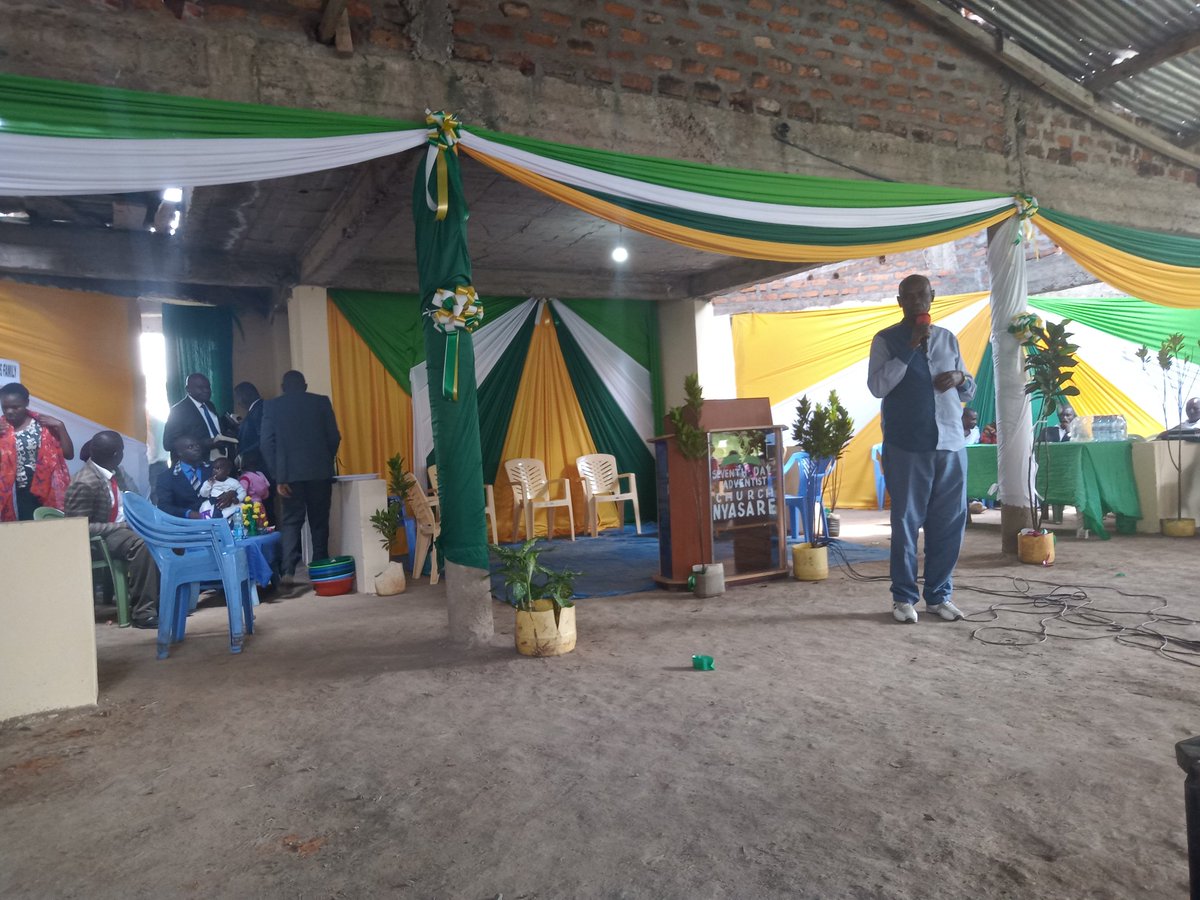 JohnPesa44's tweet photo. Today I attended two church services at Magoto SDA and Nyasare SDA respectively. We preached peace in this coming general election and asked the voters to be each brother's keeper. Happy Sabbath. @DAP_Kenya #AzimioLaUmoja https://t.co/2wn8Vz1Ogo