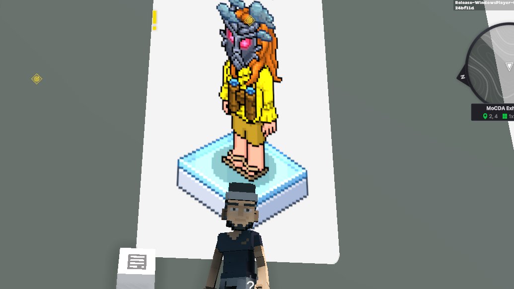 KarelMax00's tweet photo. @TheSandboxGame @MOCDA_ I just participated in the #TheSandbox weekly contest for a chance to win 200 mSAND! Here is my favorite piece from the exhibition, check out my screenshot below!
👇 https://t.co/P9vrICRYIq