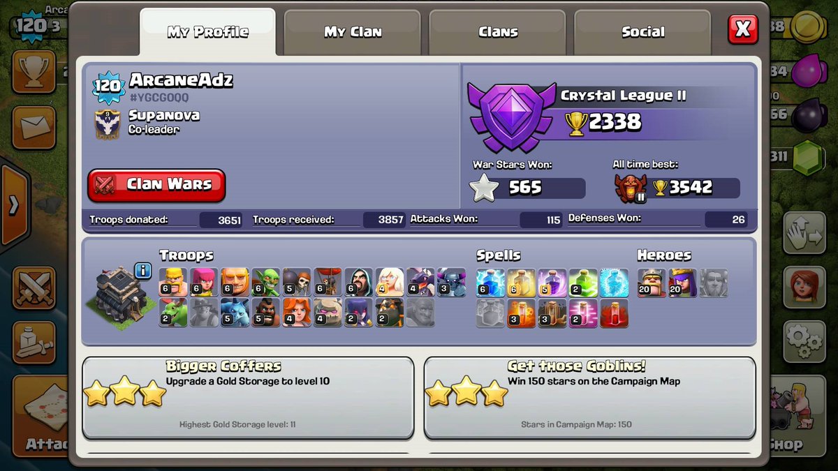 ArcaneAdz's tweet photo. @ClashofClans https://t.co/GbietAKEVF