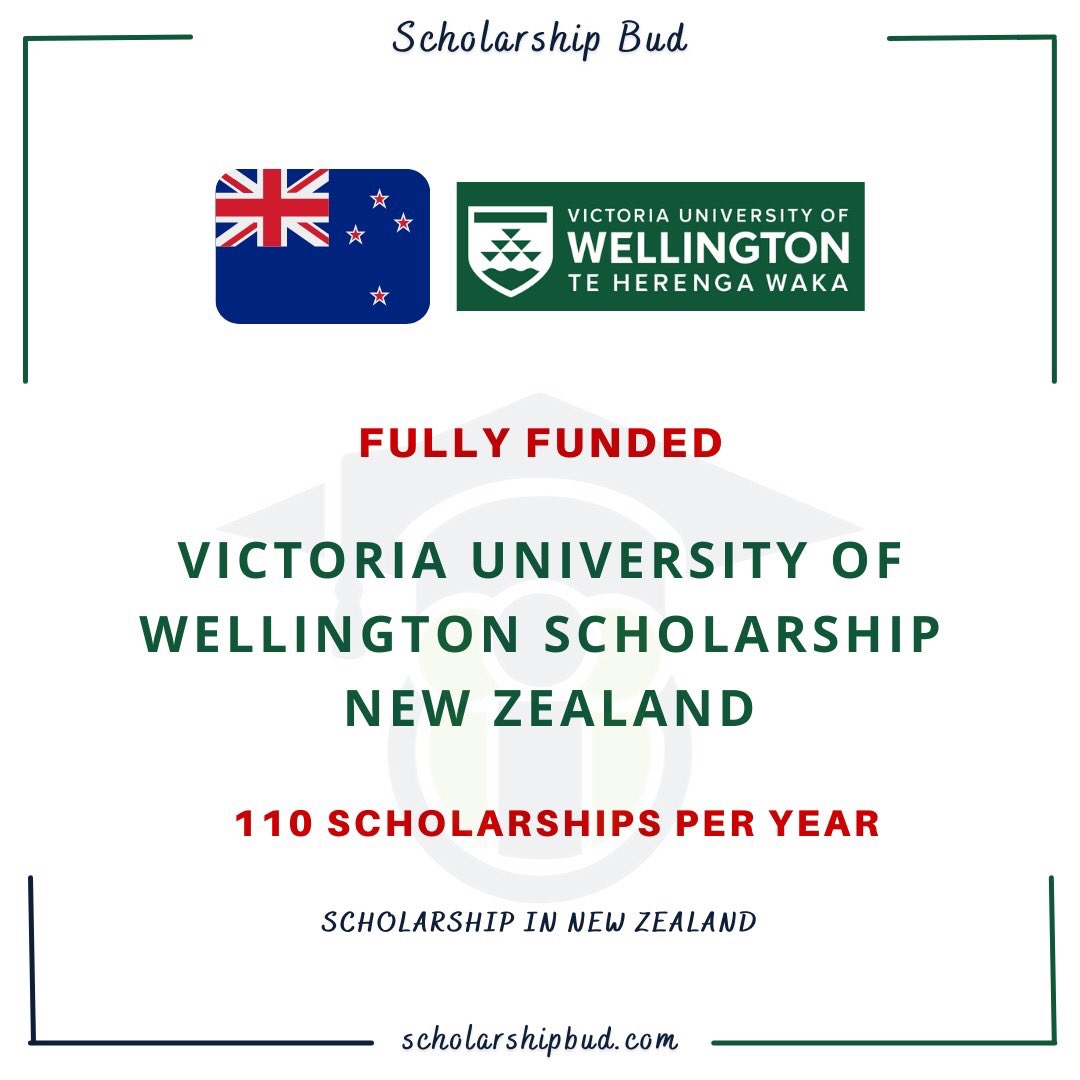 Victoria University of Wellington Scholarship in New Zealand 2022-23 (Fully Funded)

No. of Scholarships: 110

#StudyinNewZealand #studyabroad #scholarship #scholarships #scholarships2022 #internationalscholarships #internationalscholarship