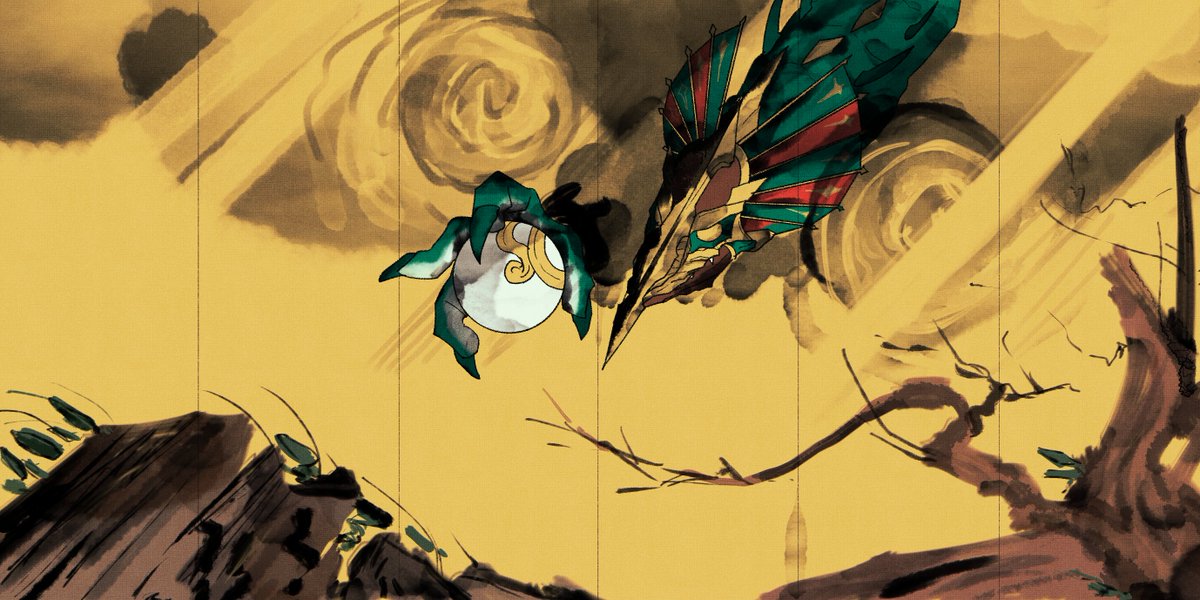 「カジノ龍虎図(メフィストとミノソン) 」|peacockのイラスト