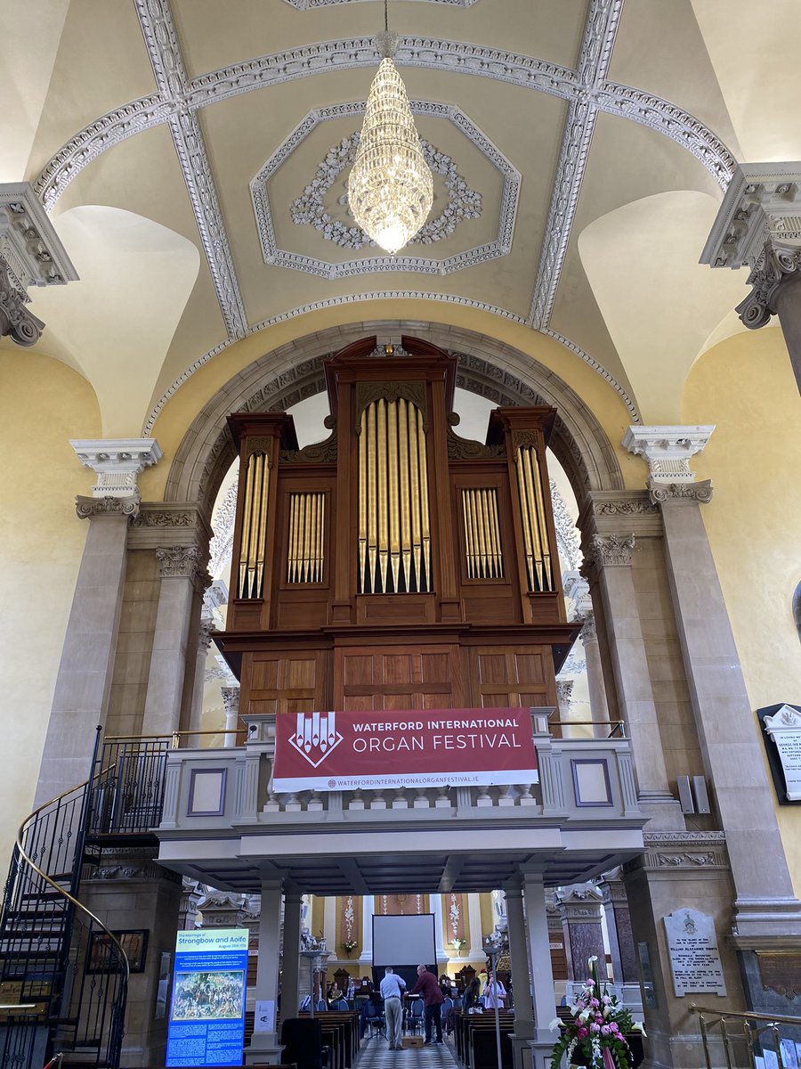 8pm tonight! Come to Christ Church Waterford to hear this beautiful organ feature in Saint-Saëns “Organ” Symphony <a href="/SymphonyClubW/">Symphony Club of Waterford</a> <a href="/WaterfordOrgan/">Waterford International Organ Festival</a> <a href="/patrick__rafter/">Patrick Rafter 🎻🎻🎻</a>