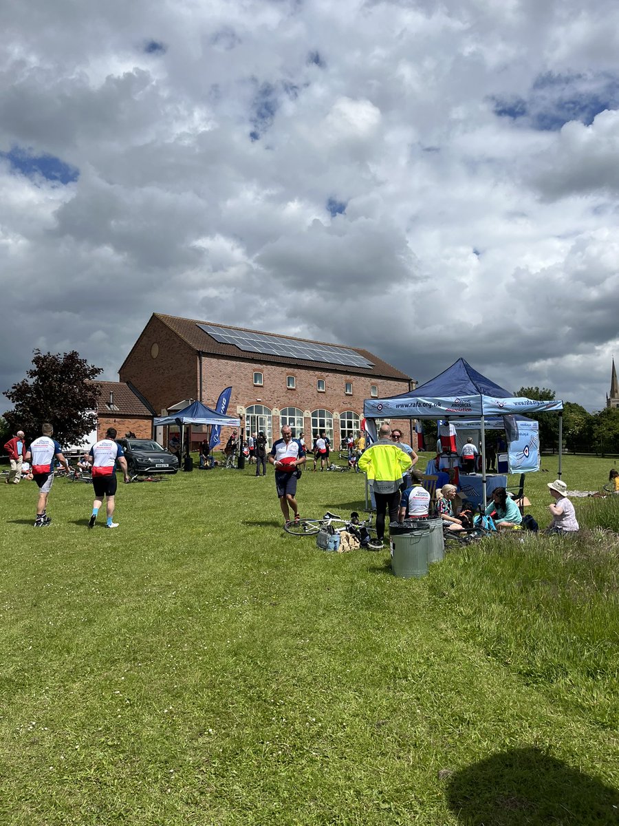 Lotpot_12's tweet photo. An amazing day supporting our sister event the RAFA ride today. Come along and see us at the JET tent for some more information about our JETRide in September!  🏅🚲 @JonEggingTrust @RAFAssociation #RAFARides #charity https://t.co/UmrWX6Q4J3