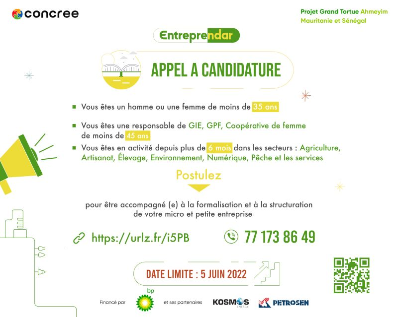 alertejob1's tweet photo. Envie de sortir de l’informel et de rafler les appels d’offre?
Chers entrepreneurs saint-louisiens Entreprendar vous invite à postuler au programme de formalisation et de structuration de votre PME.

Postulez ici: https://t.co/ReOFq07dKp

#incubation #entrepreneurs #senegal https://t.co/4O92gPTql8