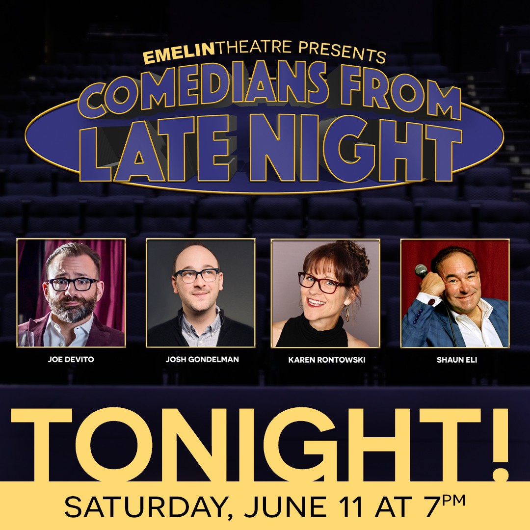 TONIGHT! Comedy reigns supreme when Joe Devito, Josh Gondelman, Karen Rontowski and Shaun Eli take turns at the mic.
Tonight at 7pm, tickets at zpr.io/R6eEU

#comedy #comedyclub #westchester #westchestercomedy #laughs #funny #mamaroneck #newrochelle #larchmont #scarsda