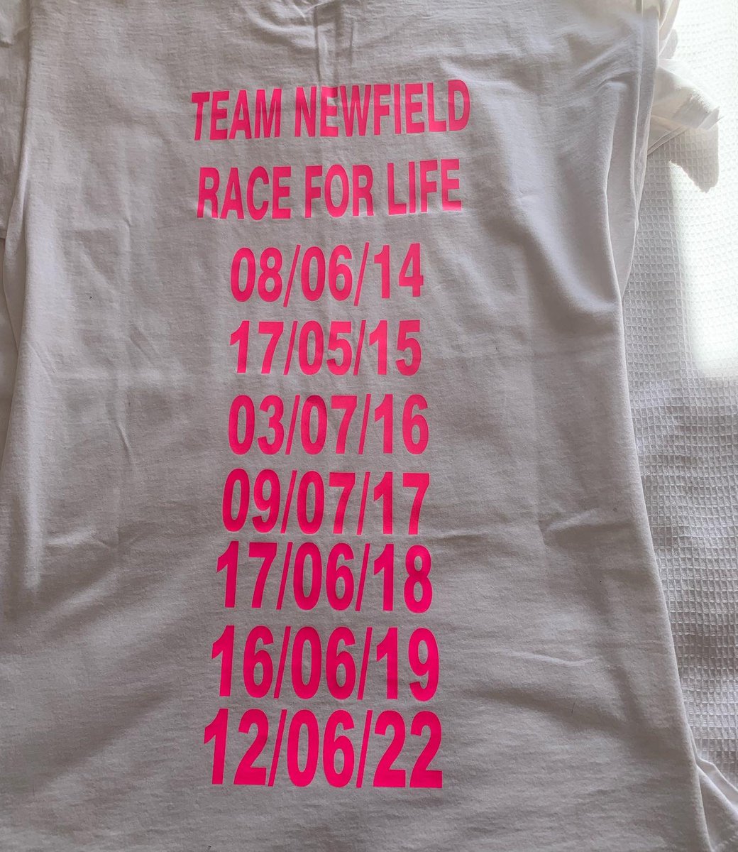 Good luck to the staff and students taking part in the Sheffield Race For Life tomorrow. I’m looking forward to running with you all #teamnewfield @NewfieldSheff