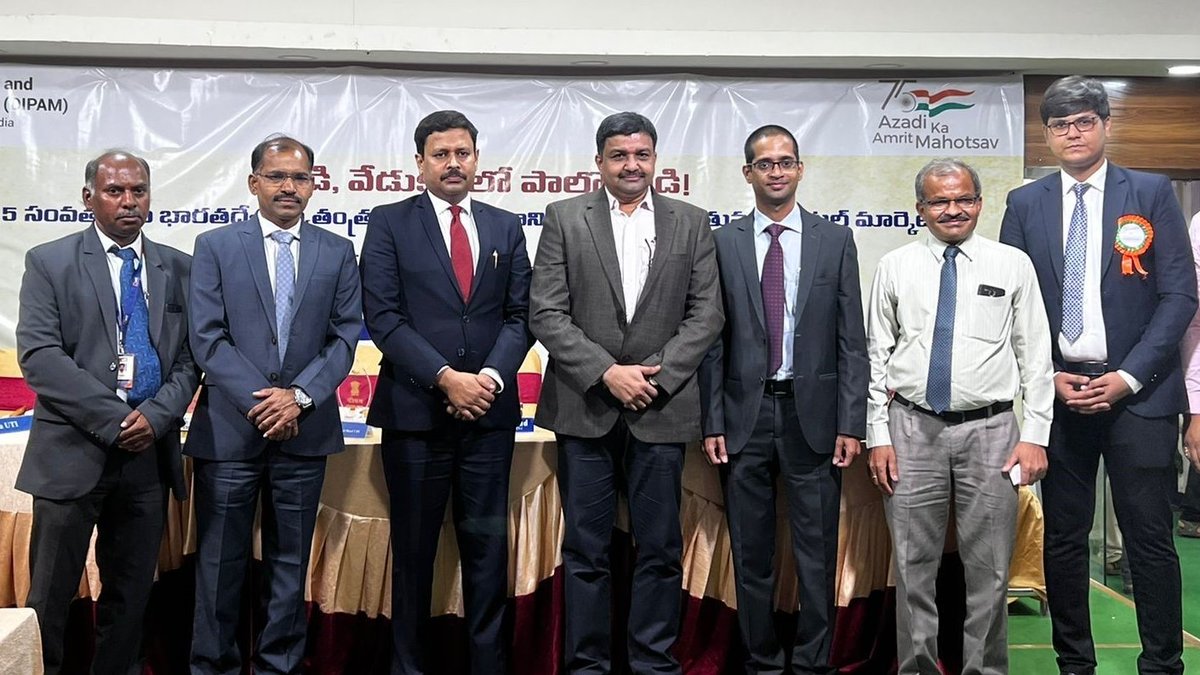 DIPAMevent's tweet photo. DIPAM, Ministry of Finance celebrated "Azadi Ka Amrit Mahotsav" on 10.06.2022 from 4:00 PM in 75 cities across India. Some eminent speakers at the event held in Warangal, Telangana. #DIPAMCelebratesAKAM #AmritMahotsav #DIPAMIconicDay https://t.co/K3NuYv5FjE