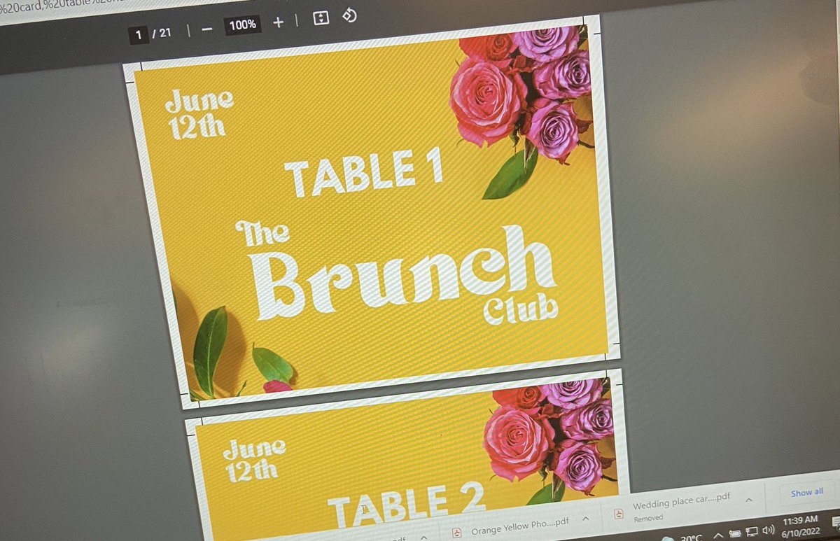TheBrunchClubTT's tweet photo. We are counting down to @TheBrunchClubTT tomorrow at Decky’s OWP!!!!! 

Excited to execute a plan in the making since 2020!!!!!! https://t.co/GxIuvOq6Ub