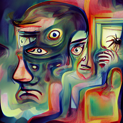 O_T_Human's tweet photo. Qualities of paranoia and discomfort (#DAIB) #art #artist #artwork #nft #nfts #nftcollector https://t.co/fnOb6yYCh0