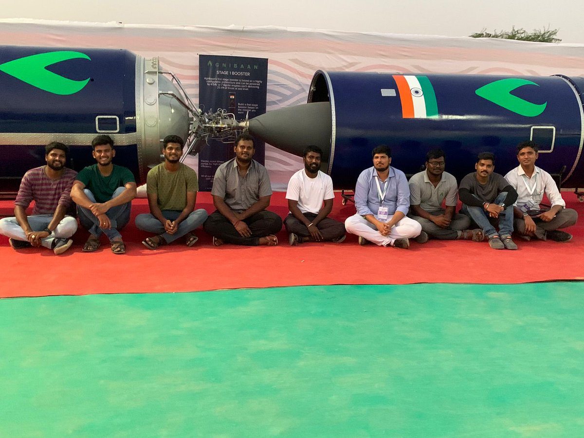 srinathr155's tweet photo. Feels surreal when our country’s PM stops by to understand what we‘ve built. Thank you Hon’ble Shri. @narendramodi Ji for remembering to come to our exhibit. Humbled to have had the opportunity to show #Agnibaan & explain what it means for our nation #designedInIndia #MadeInIndia https://t.co/ps93ucd6W6