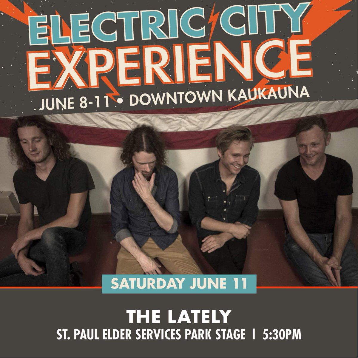 We're playing the Electric City Experience festival today at 5:30pm...hope to see you there! facebook.com/79533277051632…