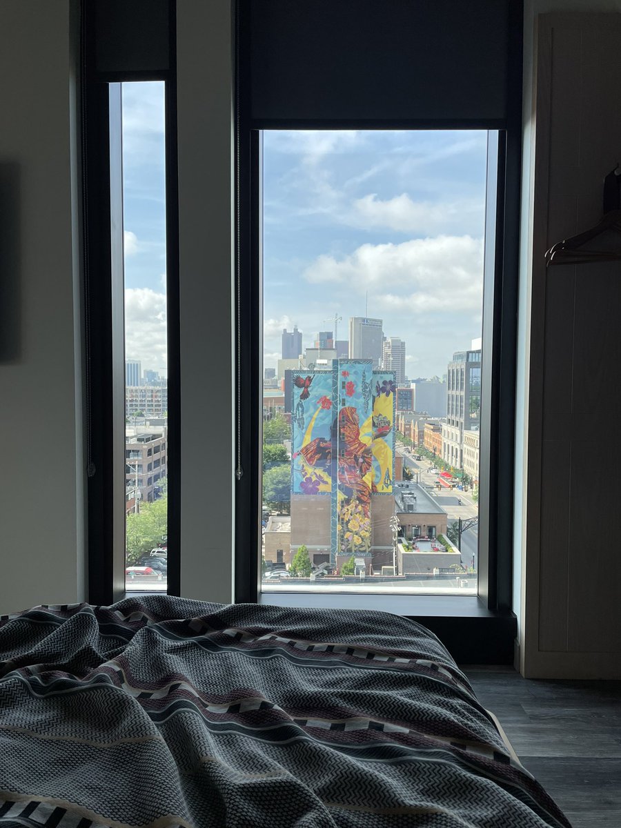 This view from our bed does not suck
