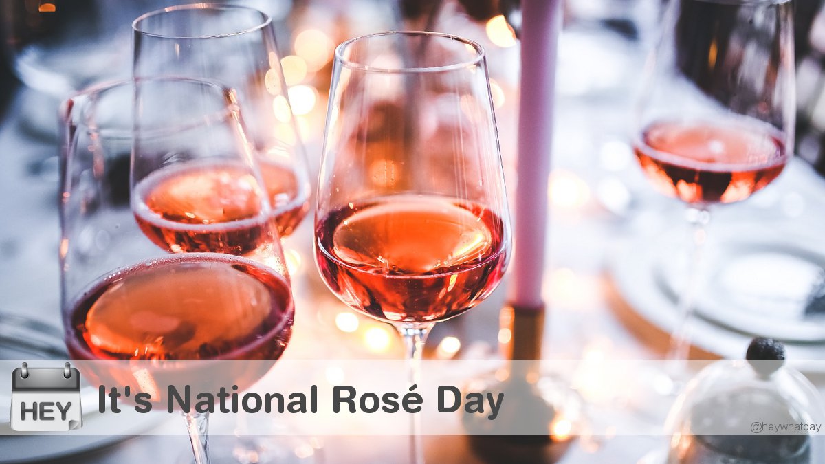 It's National Rosé Day! 
#NationalRoséDay #RoséDay #RoséWineDay