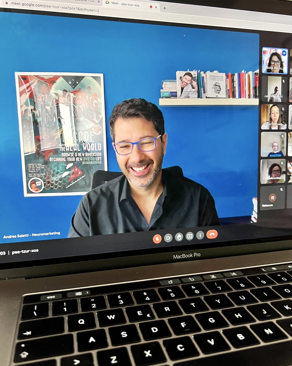 🧠 Oggi Andrea Saletti ha tenuto una stimolante lezione su come migliorare l’efficacia delle azioni di #comunicazione attraverso le tecniche di #neuromarketing.

<a href="/ASalettiWm/">Andrea Saletti</a> <a href="/IUS_VE/">IUSVE - Istituto Universitario Salesiano Venezia</a>