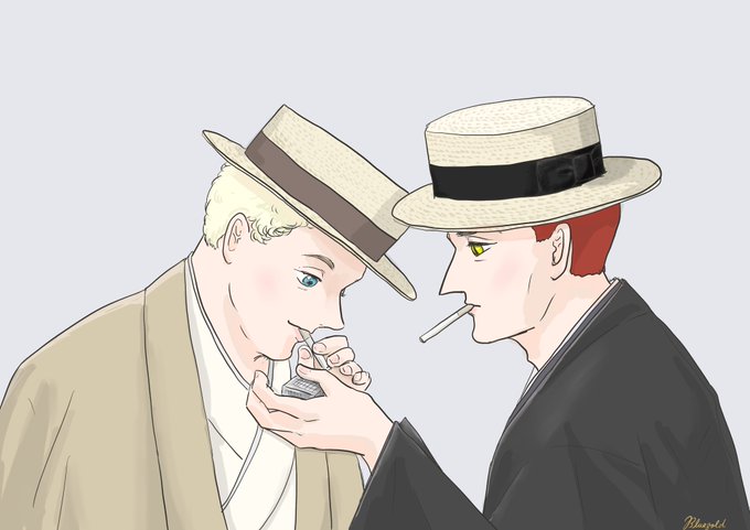 カンカン帽のtwitterイラスト検索結果