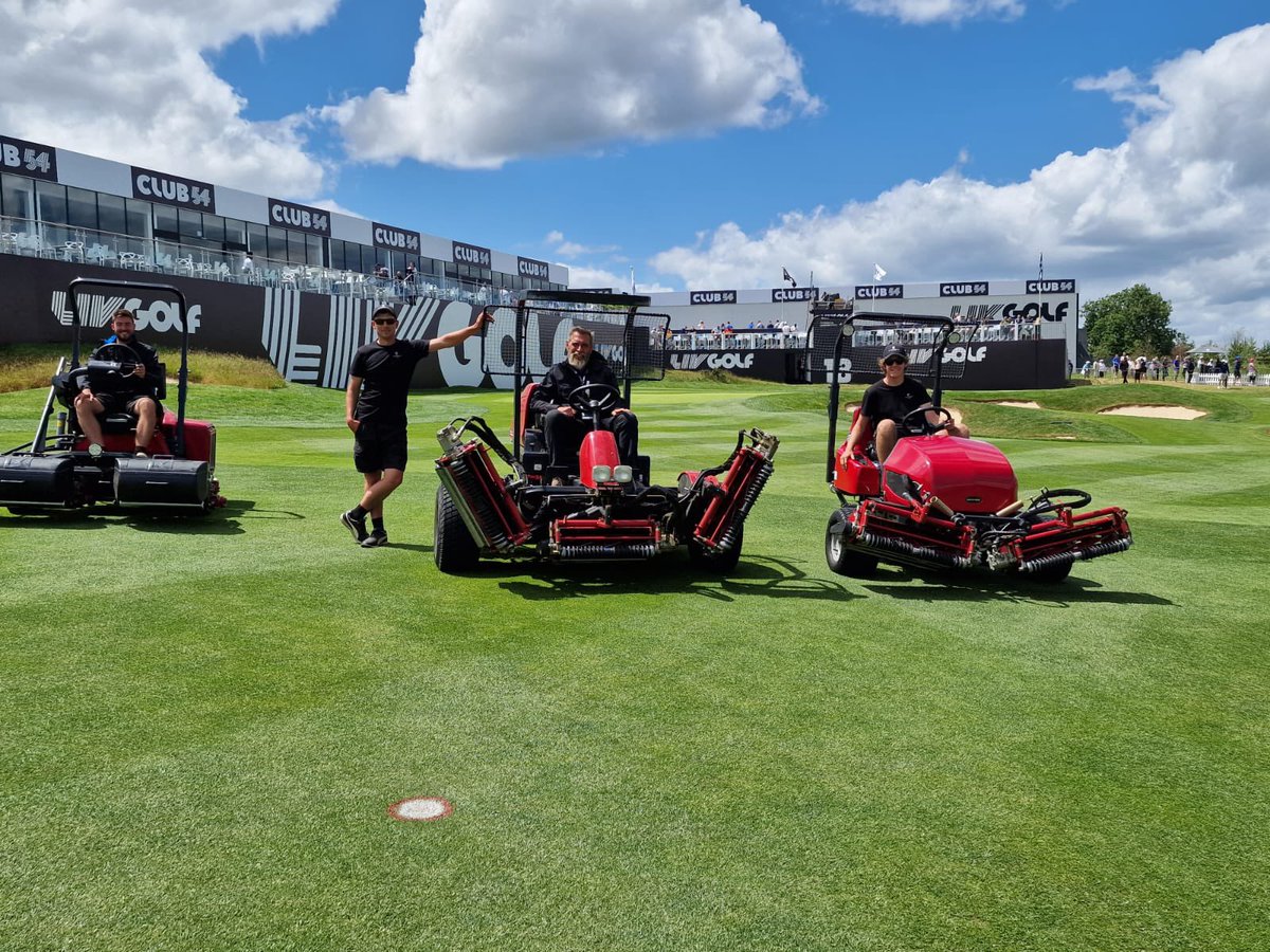 LukeTurner1980's tweet photo. Massive thanks to @GeorgeBrownsLtd @FisherDavid1971 @baronessuk @stuartgray85 for amazing support and service as usual. #LIVGolf  #CenturionClub #Golf https://t.co/hpTnXecKvP