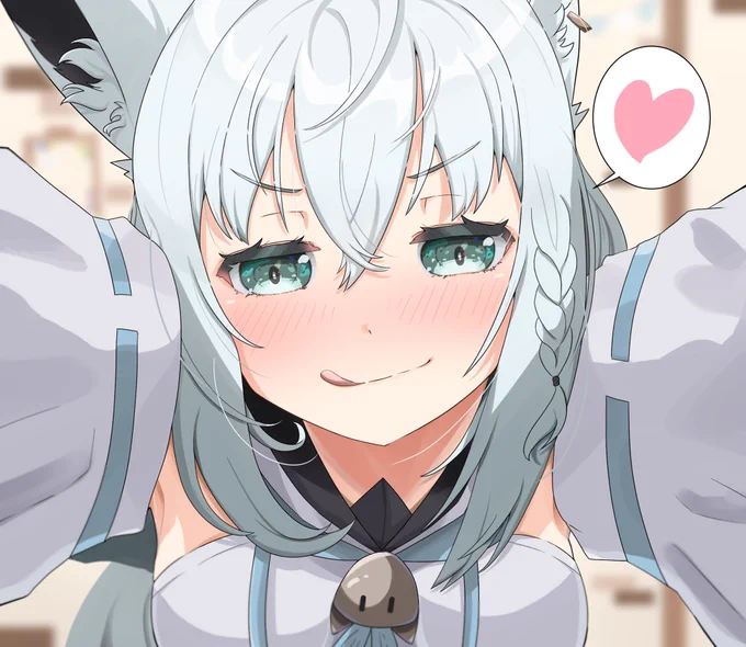「白上が食べちゃうぞぉ!」①
#絵フブキ 