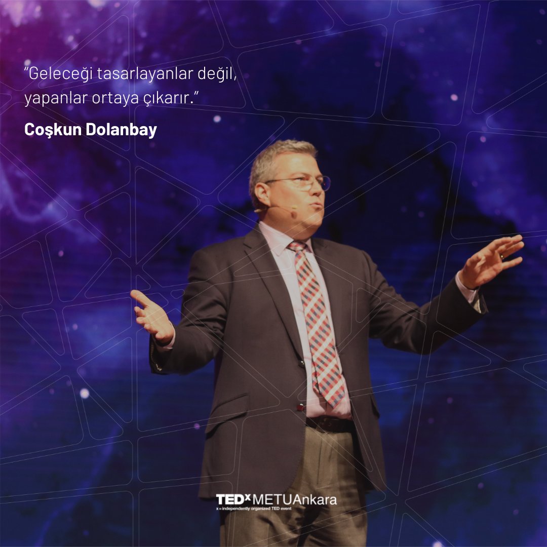 Coşkun Dolanbay sahnemizdeydi.
📷: <a href="/uskonsinua/">Aylin</a>
#tedxmetuankara #tedx #koza