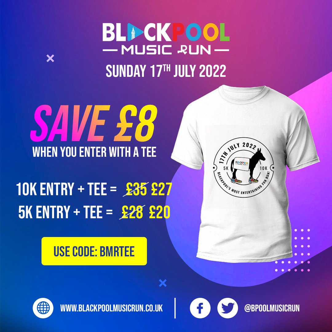 Blackpool Music Run tweet media