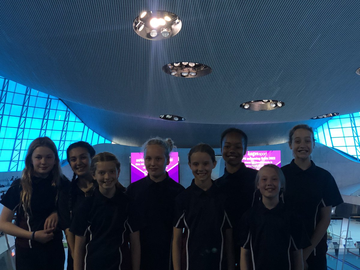 BSwimsquad's tweet photo. Prepare for Battle. Let’s go Girls 💪#IAPSswimming2022 #letsgo https://t.co/HwTskCHw3A