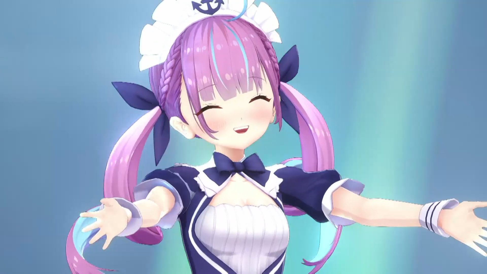 湊あくあ　Vカニ　コメント付きミニ色紙　ホロライブ　結城さくな 湊あくあ Vカニ コメント付きミニ色紙 ホロライブ 結城さくな