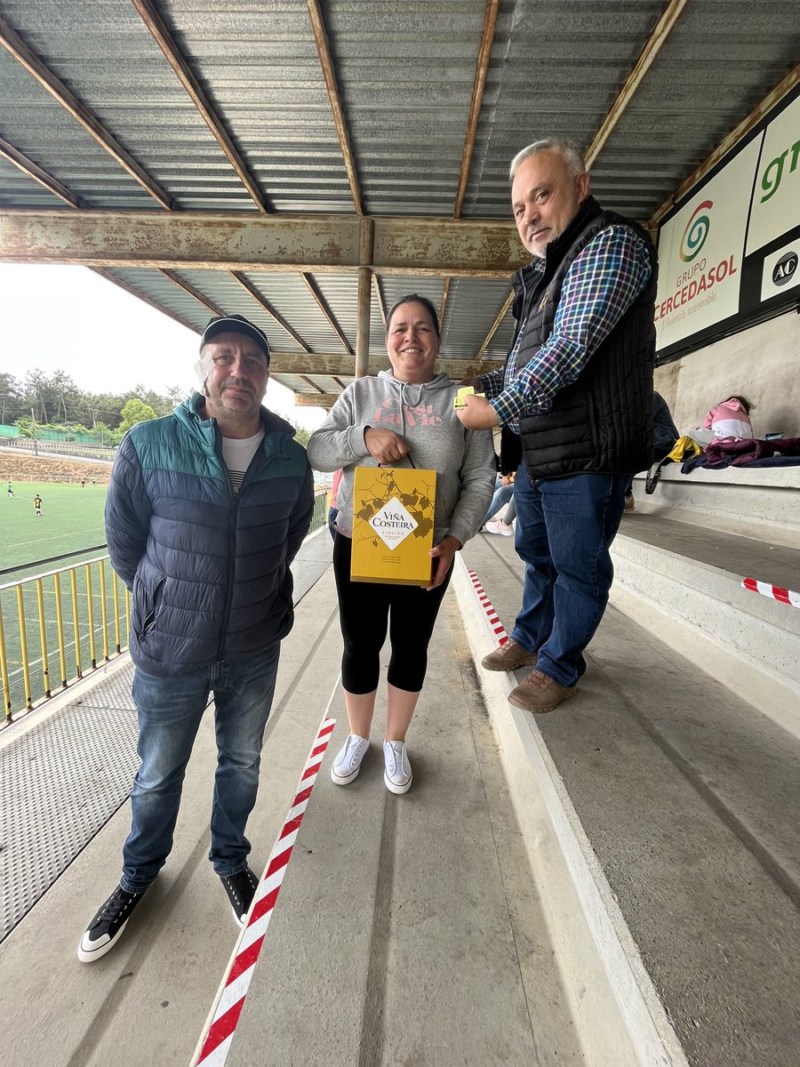 𝙎𝙊𝙍𝙏𝙀𝙊 🔮

A gañadora do sorteo da xornada matutina deste sábado na Rega 

#fútbol #futbol #futbolbase #fútbolbase #futbolgalego #fútbolgalego #football #NósXogamosXuntos #Tordoia #EDODolmen #DolmenTEC