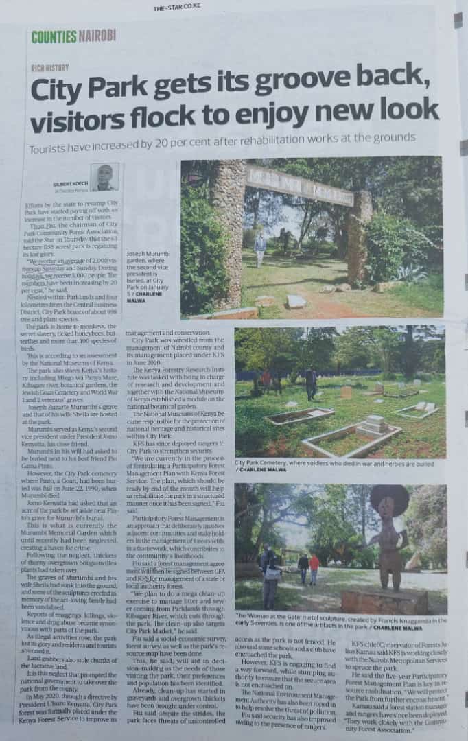the-star.co.ke/counties/nairo…
Thank you <a href="/CityParkCFA/">City Park Community Forest Association</a> for #Ecosystemrestoration for #Greenspaces