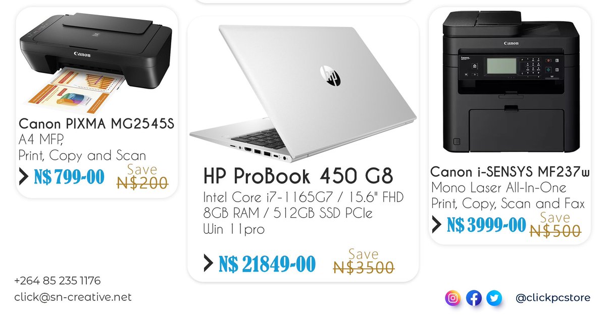 clickpcstore's tweet image. Get printing at home/small home office space.. we have you covered.. delivery 🚚 county wide
#clickpcstore