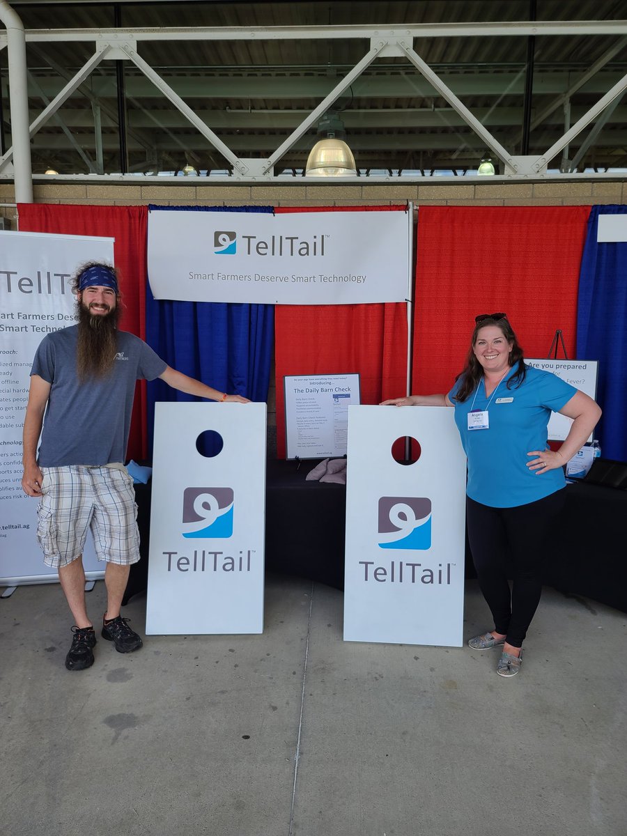 Ohnstad Farms won the custom <a href="/telltailag/">TellTail</a> #bagsgame. Those kiddos - big and small- are going to have a lot of #fun! Thanks for stopping by <a href="/NPPCWPX/">World Pork Expo</a> #WPX22