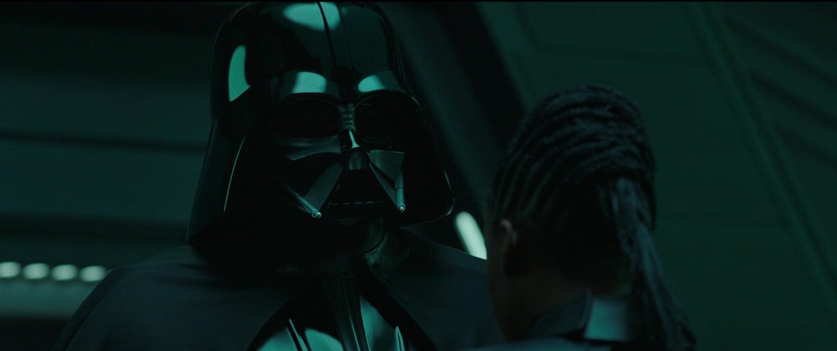 Hayden Christensen’s performance in the Darth Vader suit in this scene 🙌