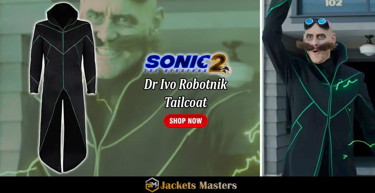 #Sonic #TheHedgehog2 Movie Dr. Eggman Tailcoat.
https://t.co/jipIomnsKP
#Gift #Sale #OOTD #Style #Cosplay #Costume #Fashion #Tailcoat #SuperSonic #Hedgehog #sonicthehedgehog #SonicMovie2 #Playstation  #SonicForces #SonictheHedgehog2 #theHedgehog #Sonic2 #SonictheHedgehog2Movie https://t.co/9fRJmzBwMB