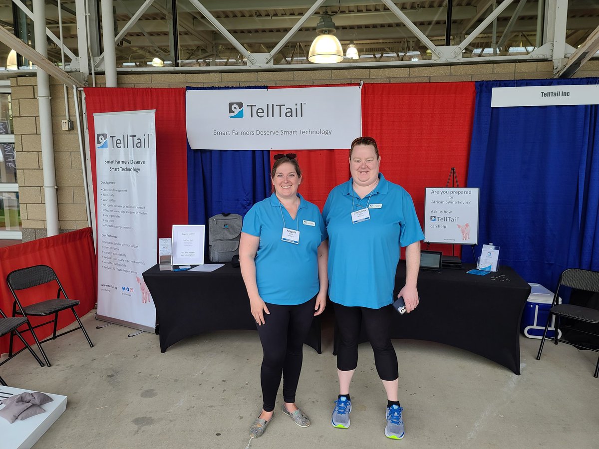 And that's a wrap for <a href="/NPPCWPX/">World Pork Expo</a> #WPX22! We really enjoyed meeting some new folks and catching up with old friends. Thanks to everyone that stopped by. If we missed you, we'd still like to connect... reach out at telltail.ag!